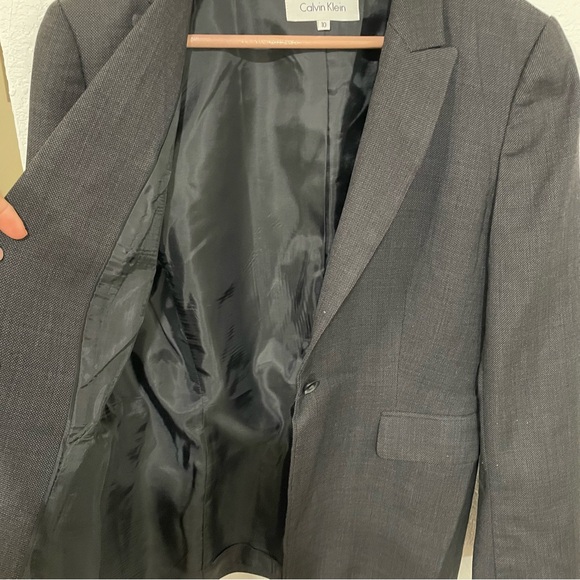 5 for $25❗️Calvin Klein Black Ponte Blazer 10 - Picture 11 of 13